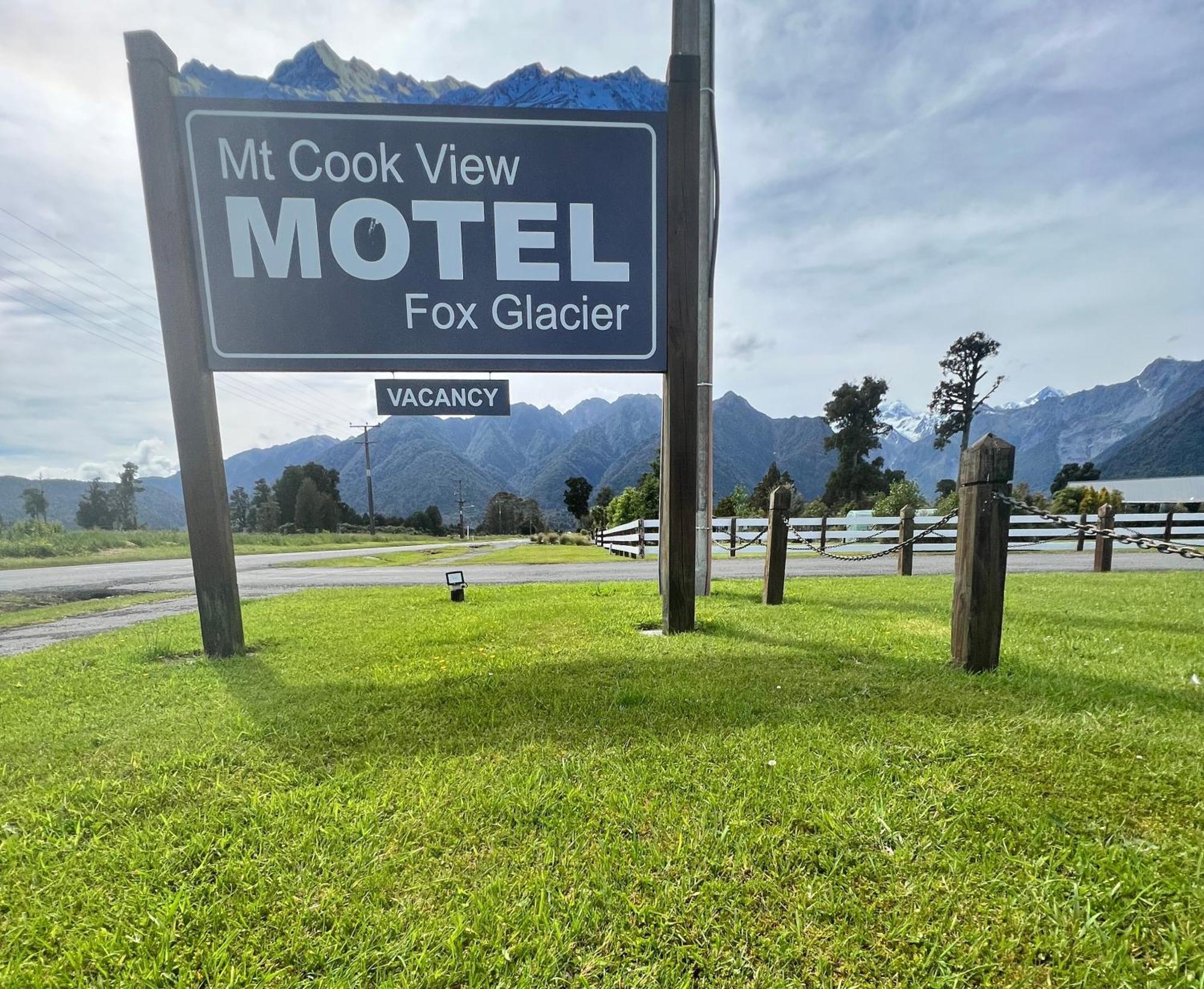 Mt Cook View Motel - Fox Glacier Exteriér fotografie